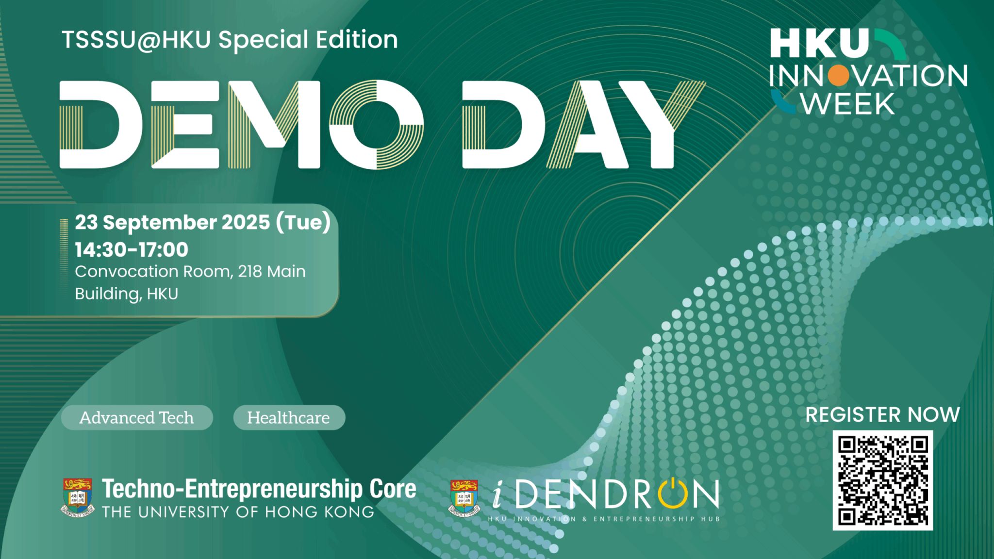 TSSSU@HKU Special Edition Demo Day: Call for Startups and Investors