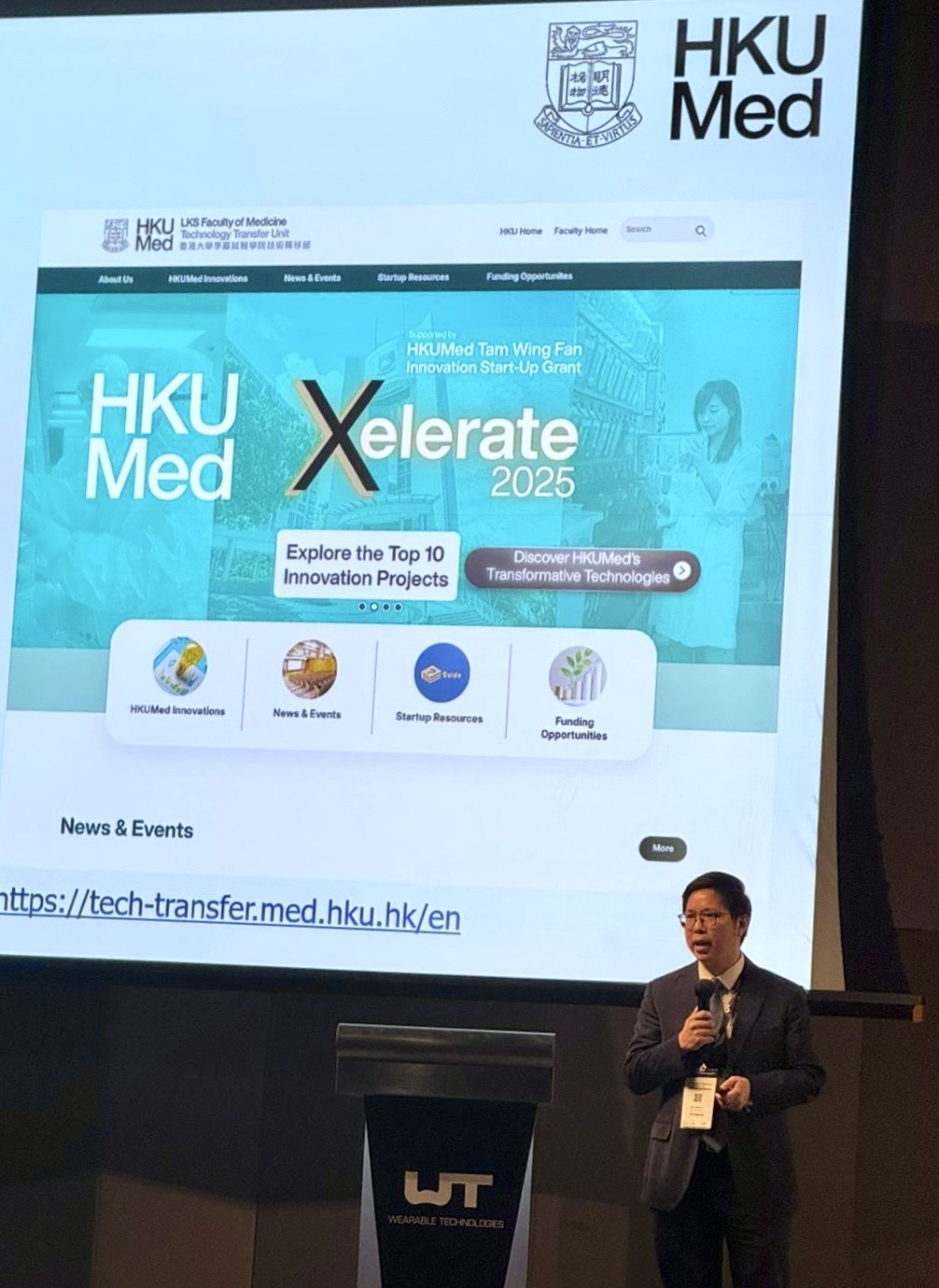 Invited Talk at WT | Wearable Technologies Conference 2026 Hong Kong: From Innovation to Translation of AI-based Health Technology