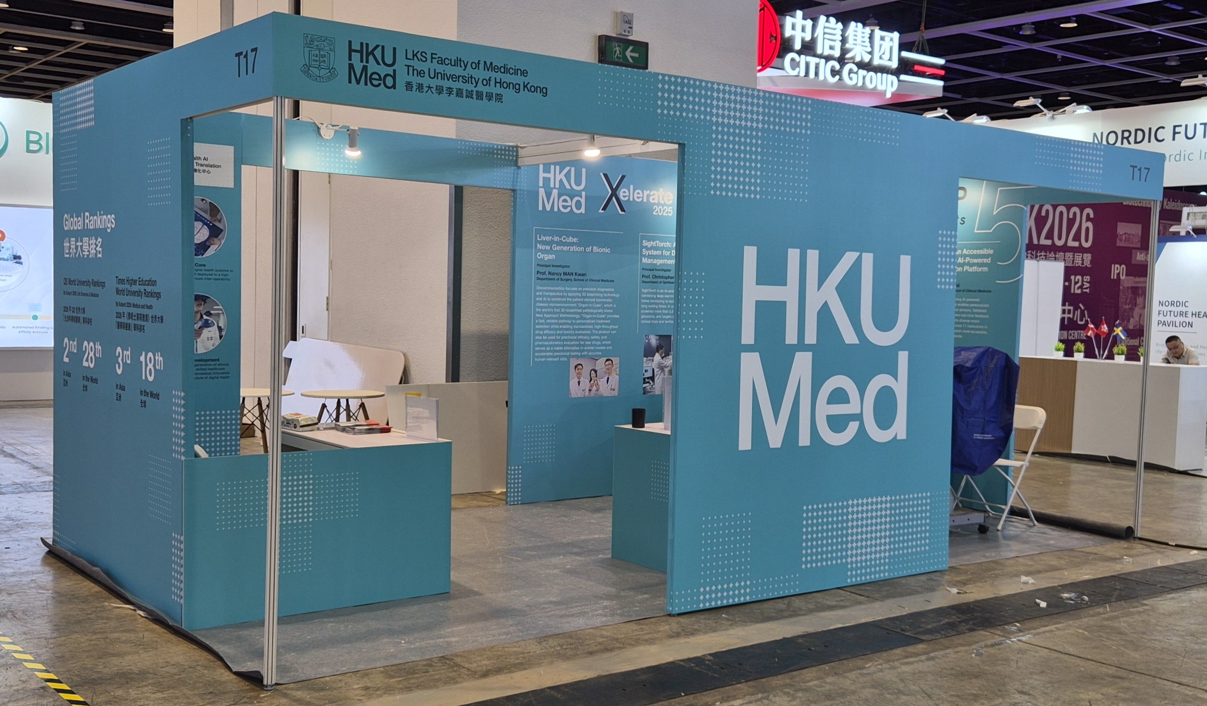 🛠️ Booth T17 is officially set up and ready—doors open in 14 hours!