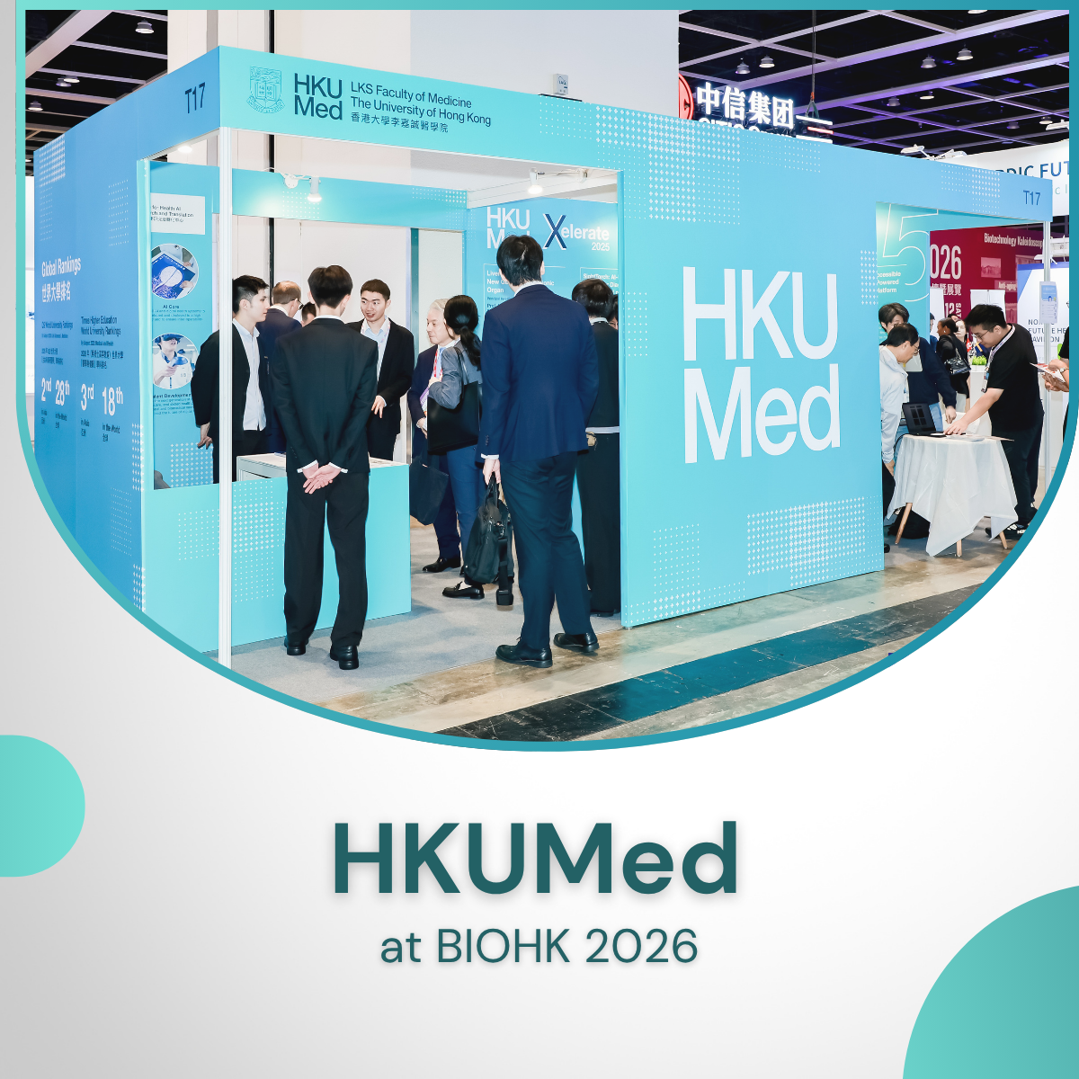 Wrapped Up with Great Success! HKUMed at BIOHK2026