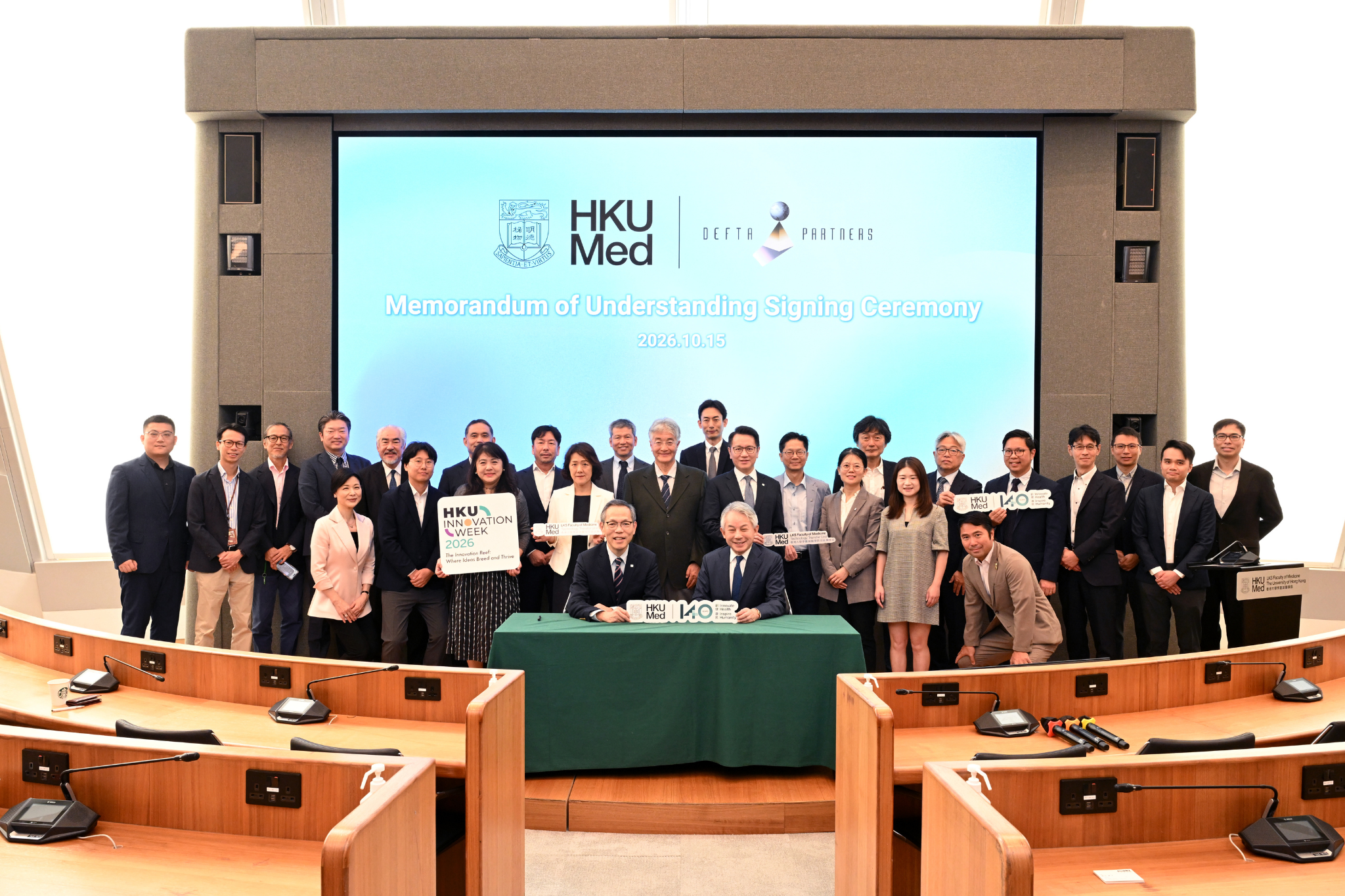 MoU Signing with DEFTA Partners: Strengthening Global Health Innovation Pathways